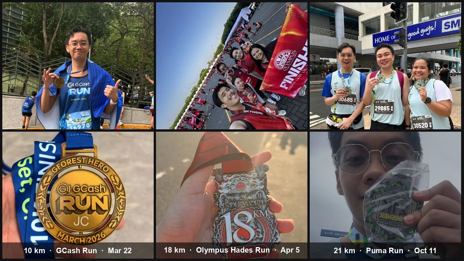 From 10k to 21k